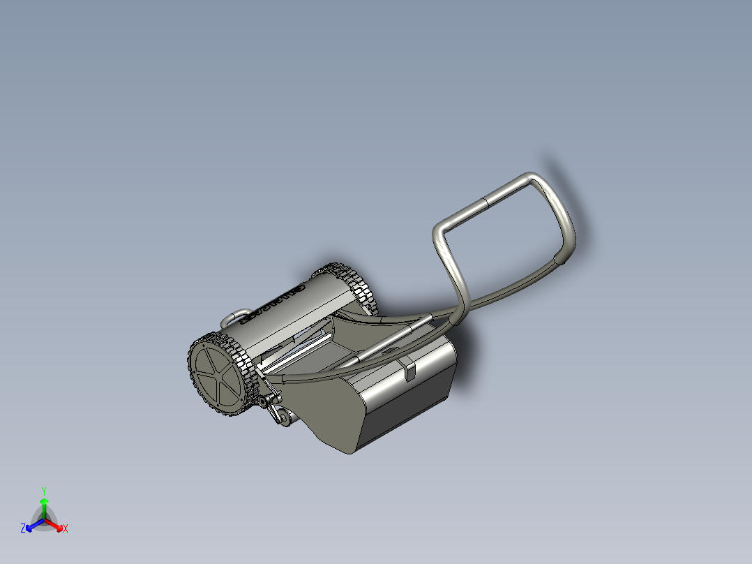 推草机正等轴测图