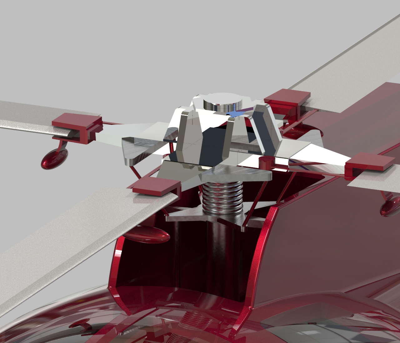 OH-6A直升机简易模型