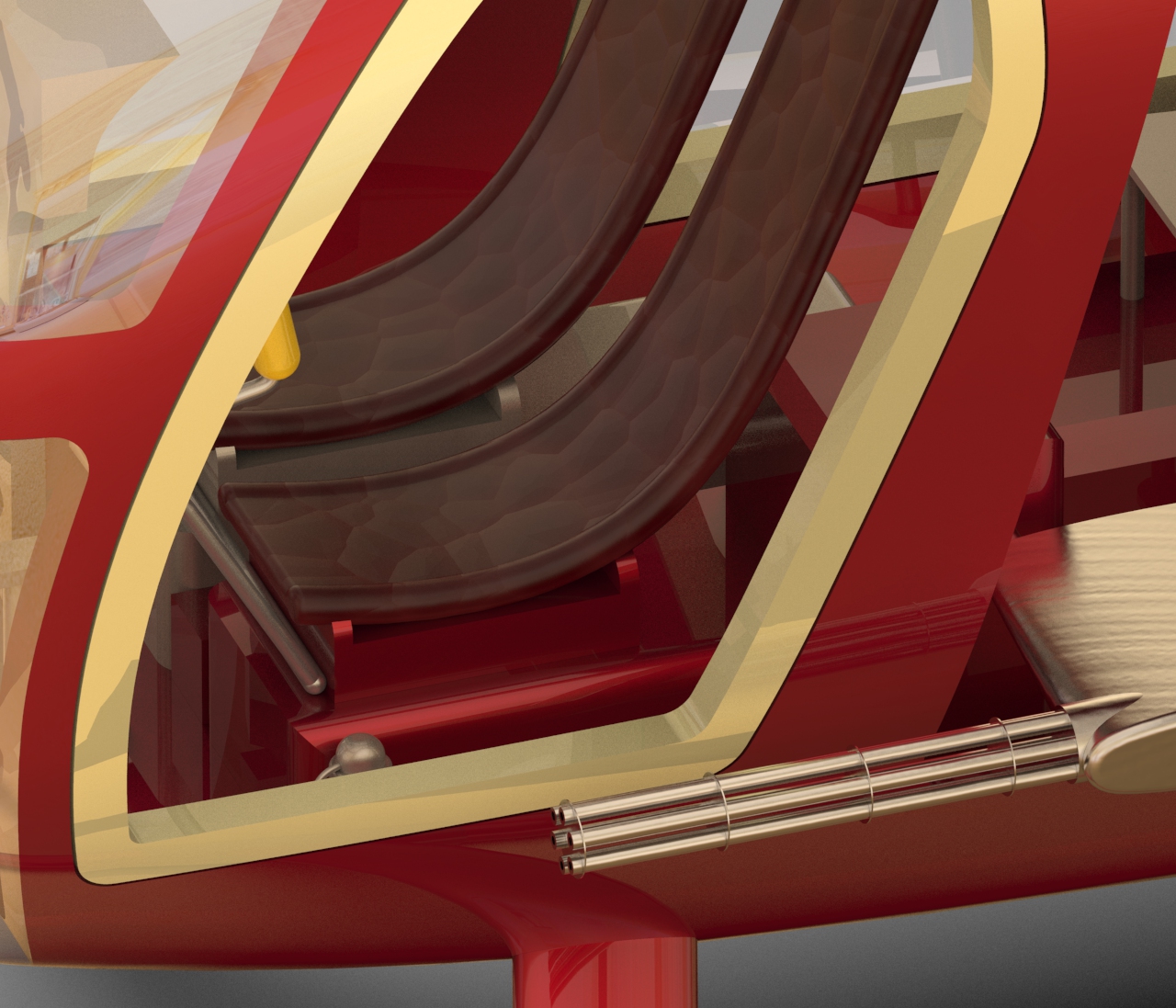 OH-6A直升机简易模型