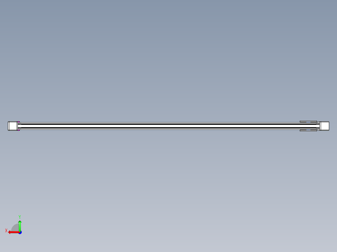 威洛博LB.GB同步带传动--欧规系列GB8-L96-S3000-BL-P40后视图