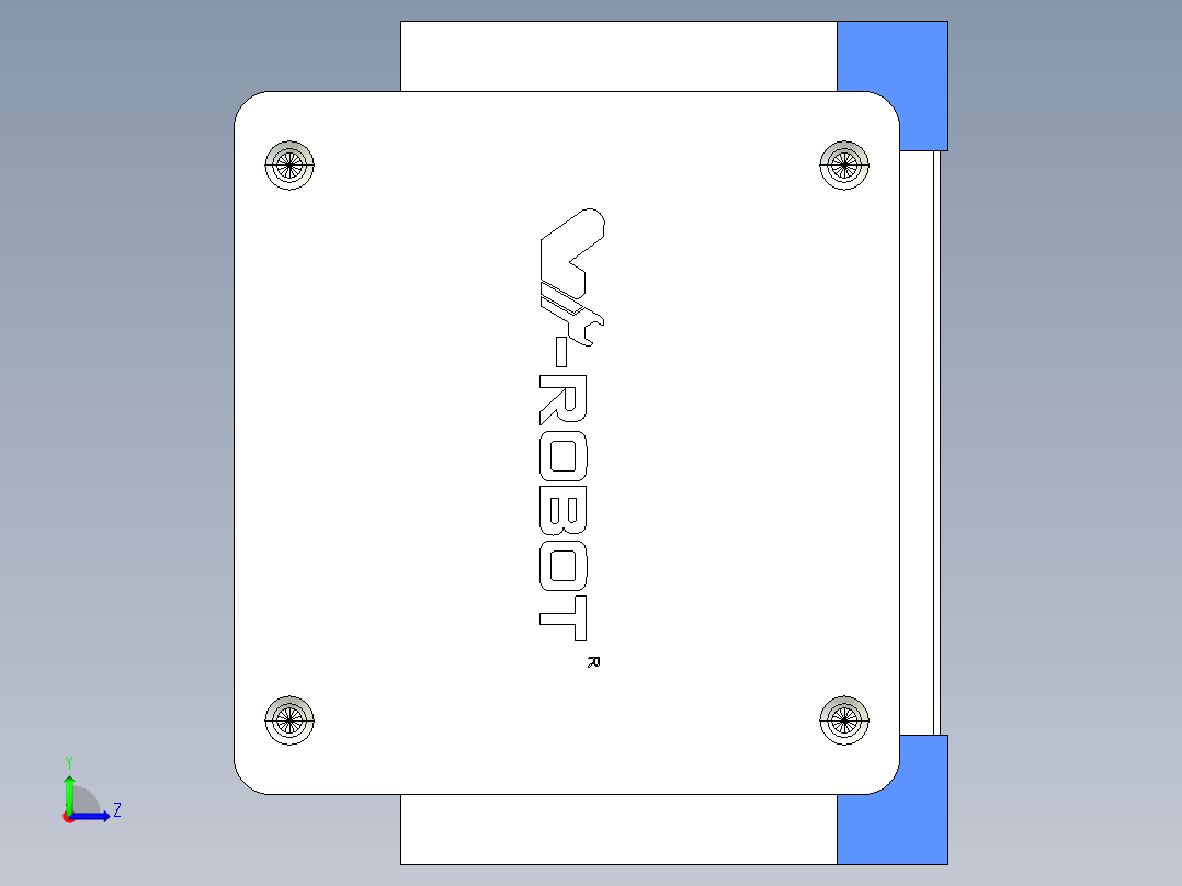 威洛博LB.GB同步带传动--欧规系列GB8-L96-S3000-BL-P40左视图