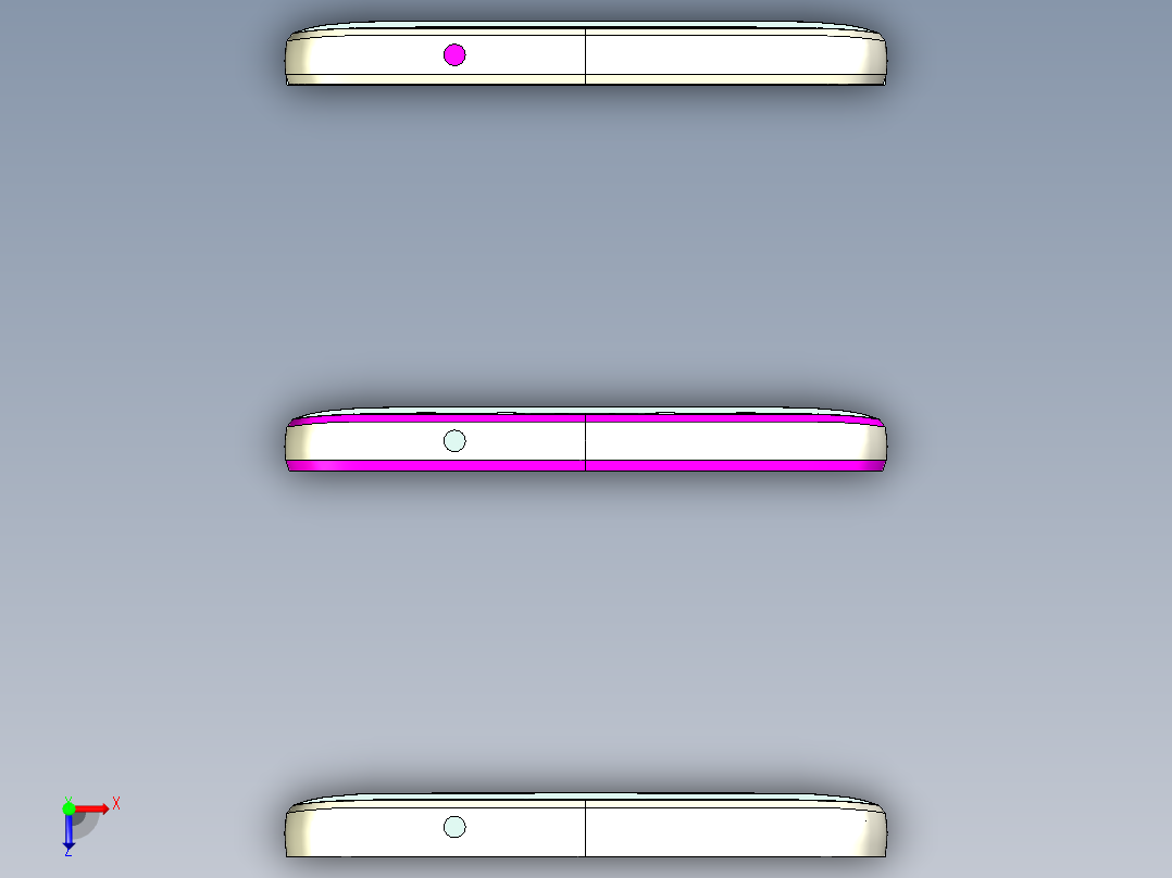 x2-cnc7,8,9笔记本CNC工装夹具三维模型-gongxutu俯视图