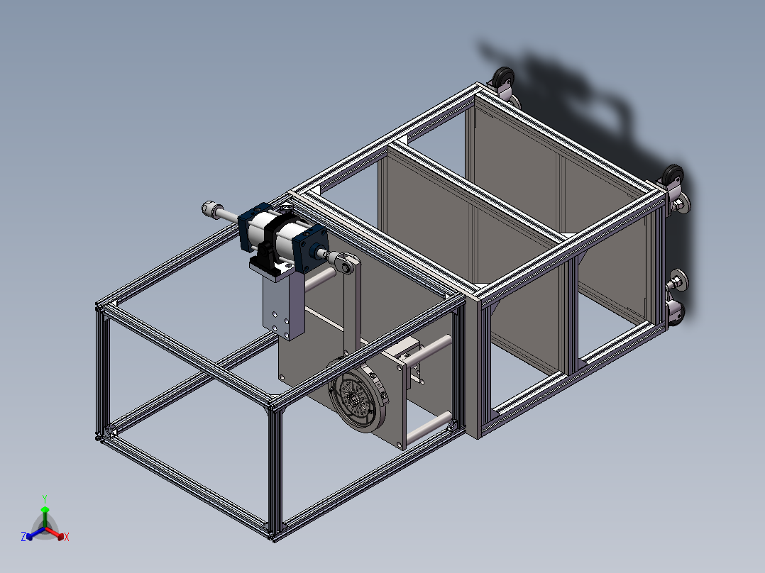 燃油泵封边打点机sw18可编辑正等轴测图