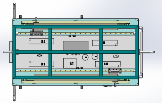 双面胶贴敷机（sw18可编辑+cad）缩略图