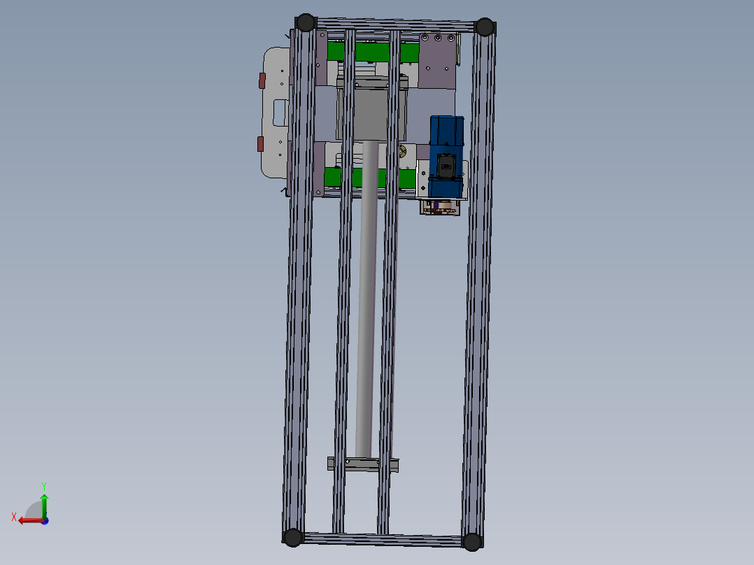 移载传送机sw18可编辑后视图