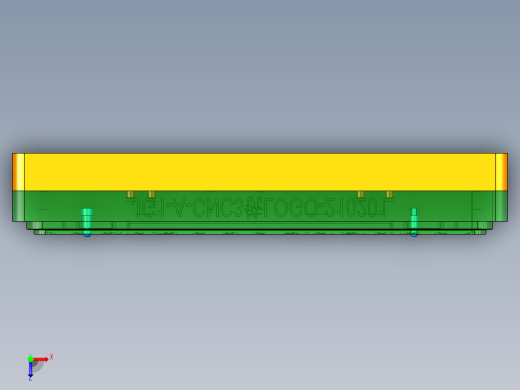 JG1-A-笔记本CNC工装夹具三维模型CNC3铣LOGO锻造版-210201俯视缩略图