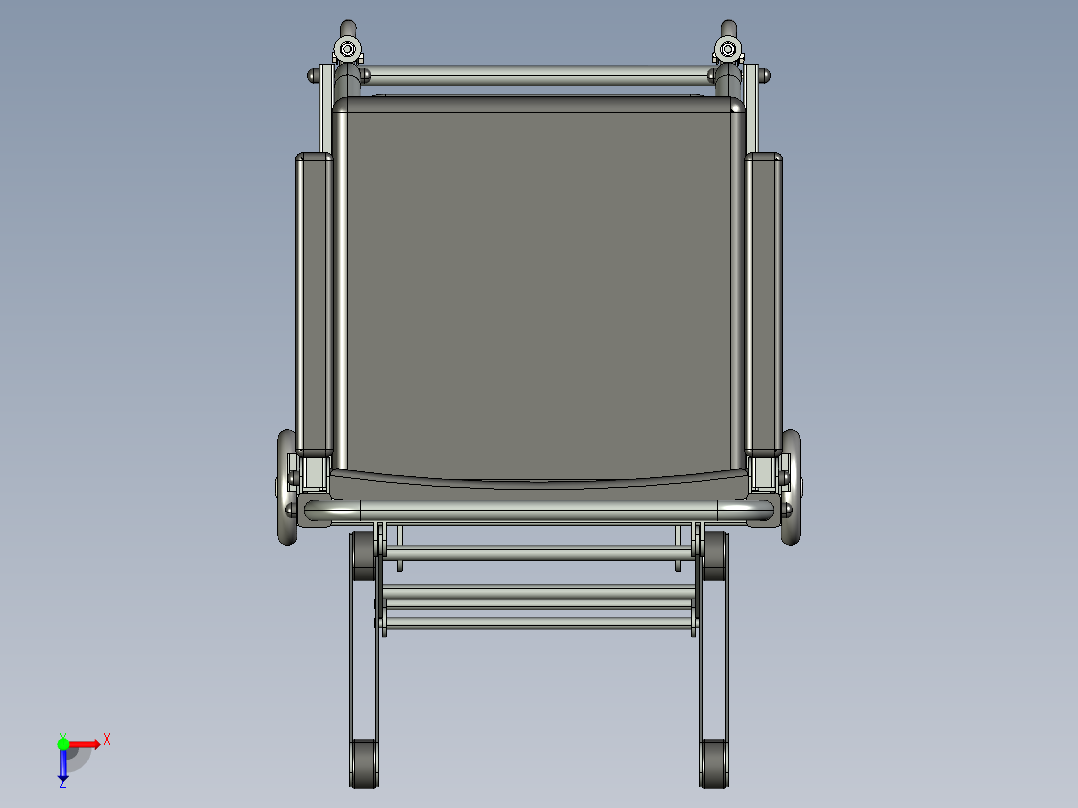 A3003403-楼梯轮椅俯视图