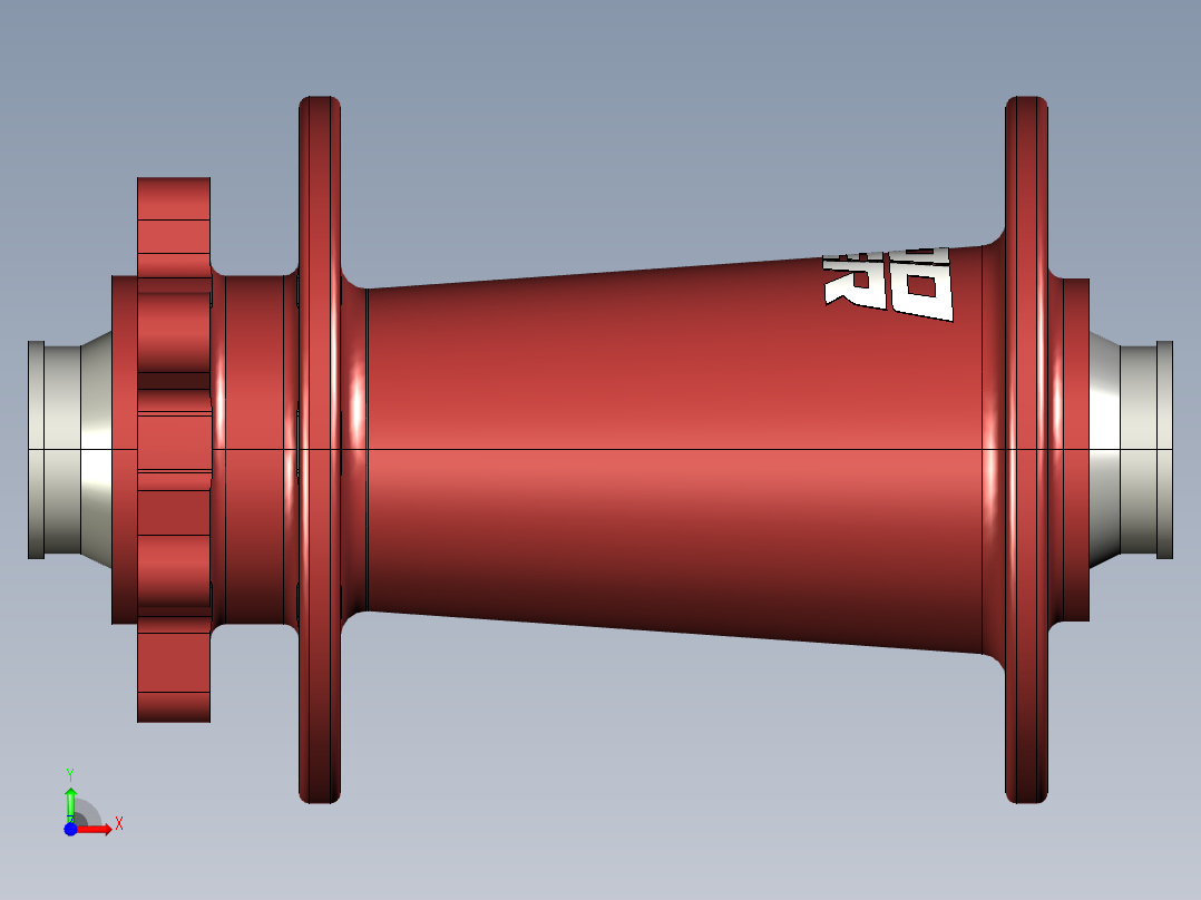 A0002504-KOOZER XM490 PRO 山地车增压器 15x110前视图