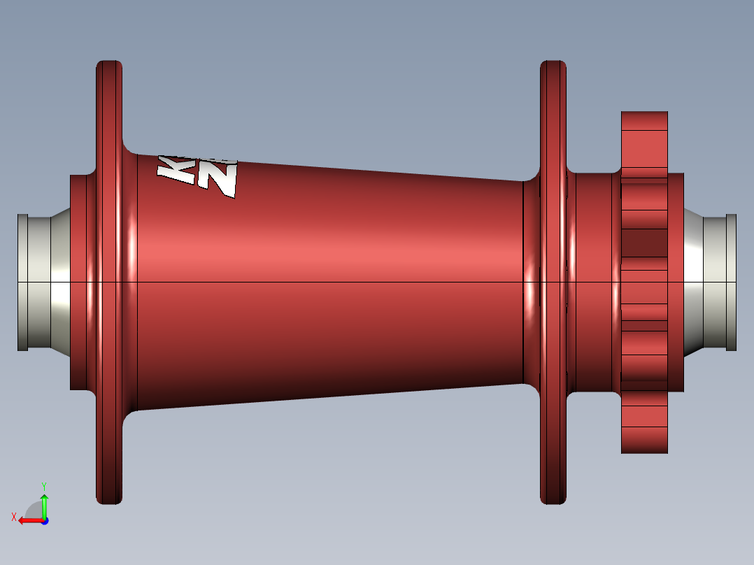 A0002504-KOOZER XM490 PRO 山地车增压器 15x110后视图