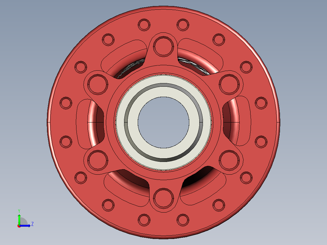 A0002504-KOOZER XM490 PRO 山地车增压器 15x110左视图