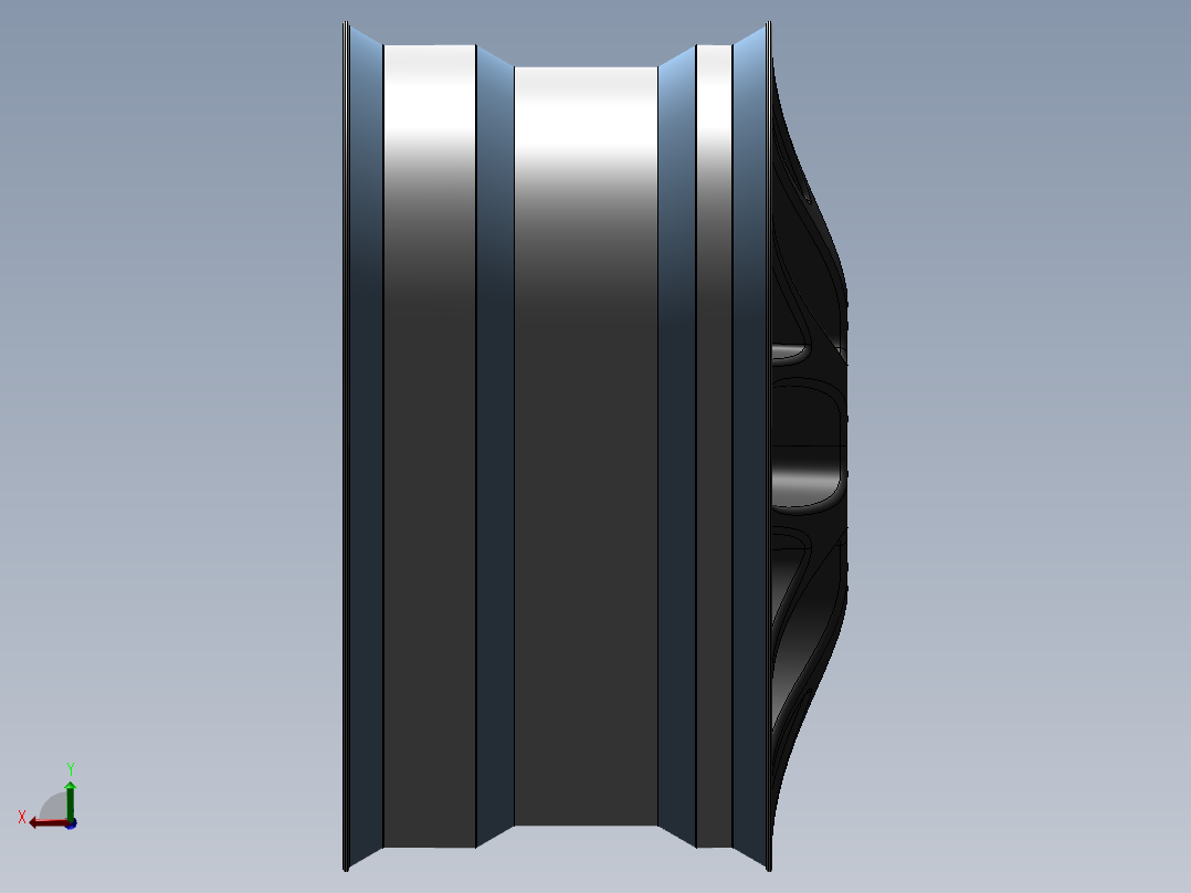 轮毂、轮胎(53)前视图
