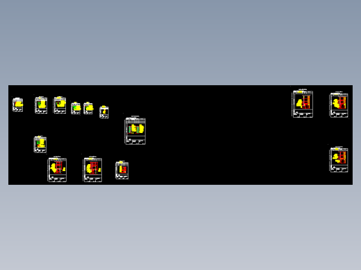 窗帘盒与走道隔墙系列
