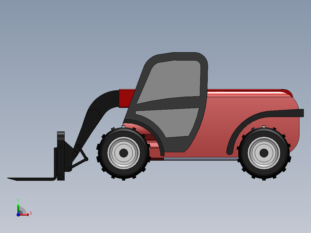 叉车、 叉车 SW IGS前视图