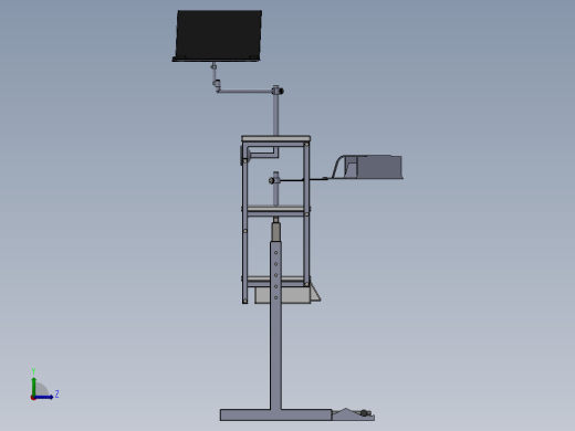 电脑桌(13)左视缩略图