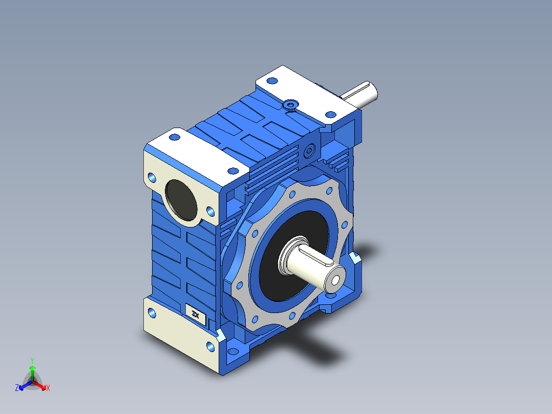 NRV110-150型蜗轮蜗杆减速机[NRV130╱20╱DS╱B3]