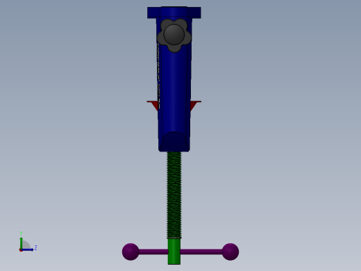 鼠标底座夹左视缩略图