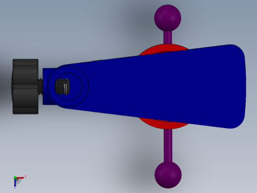鼠标底座夹俯视缩略图