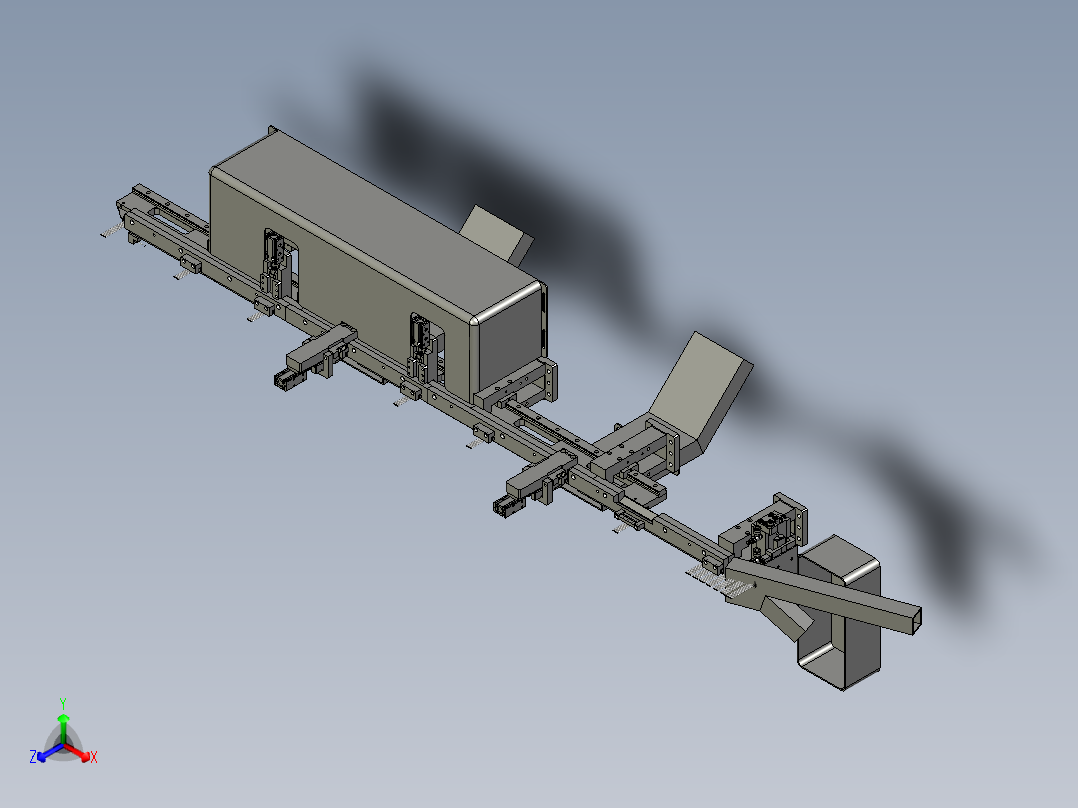 产品流道正等轴测图
