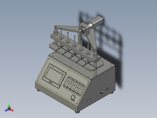 多路检测开关寿命的试验装置
