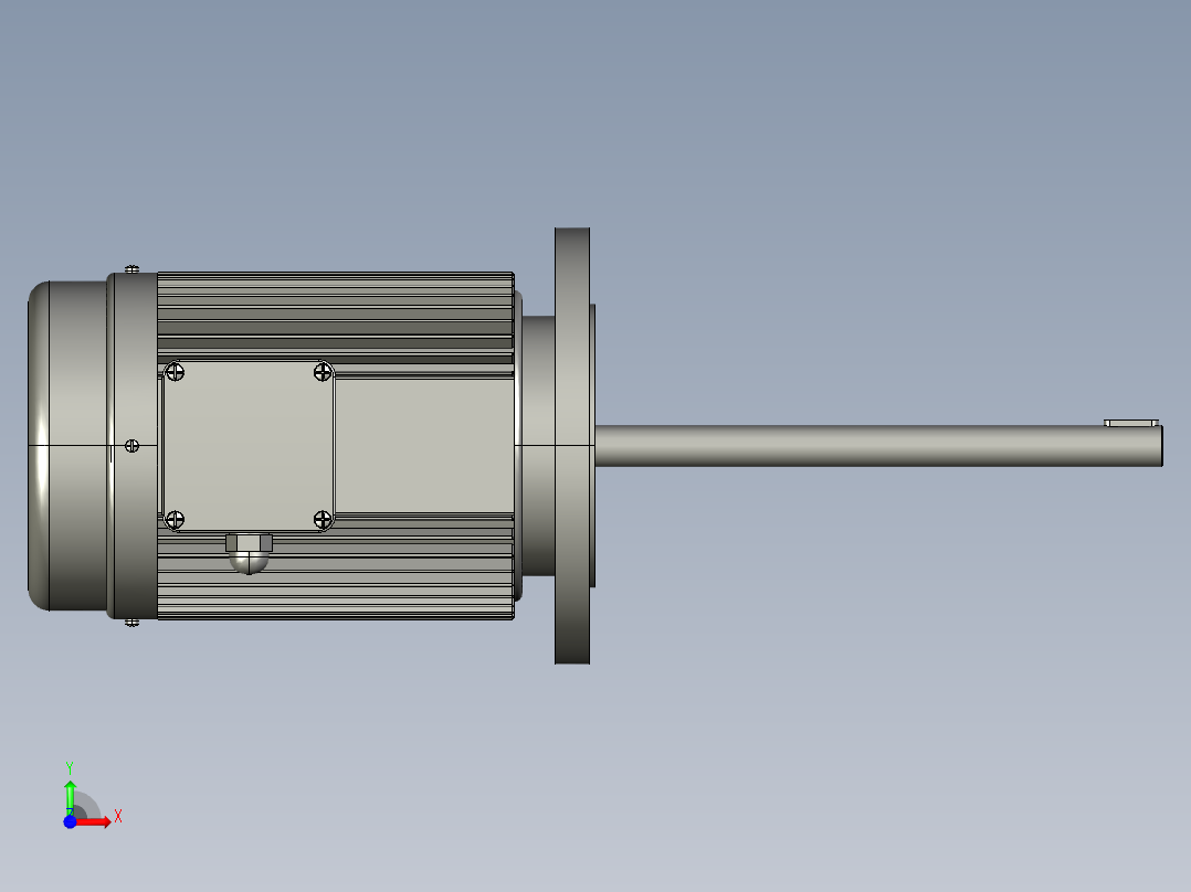 NMTYFDJ30-04A075KW运风马达前视图