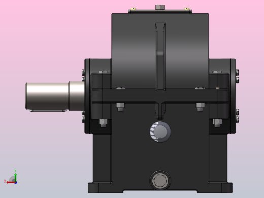 二级减速箱课程设计-三维SW+二维CAD+说明书后视缩略图