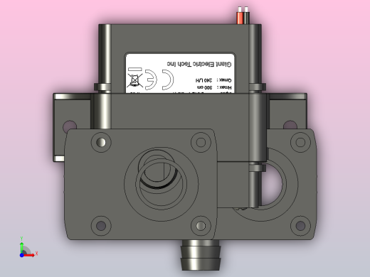 12VDC水泵AD20P-1230C前视缩略图