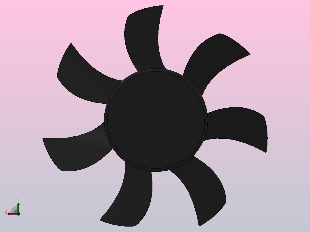 User Library-FanBasha_风扇后视图