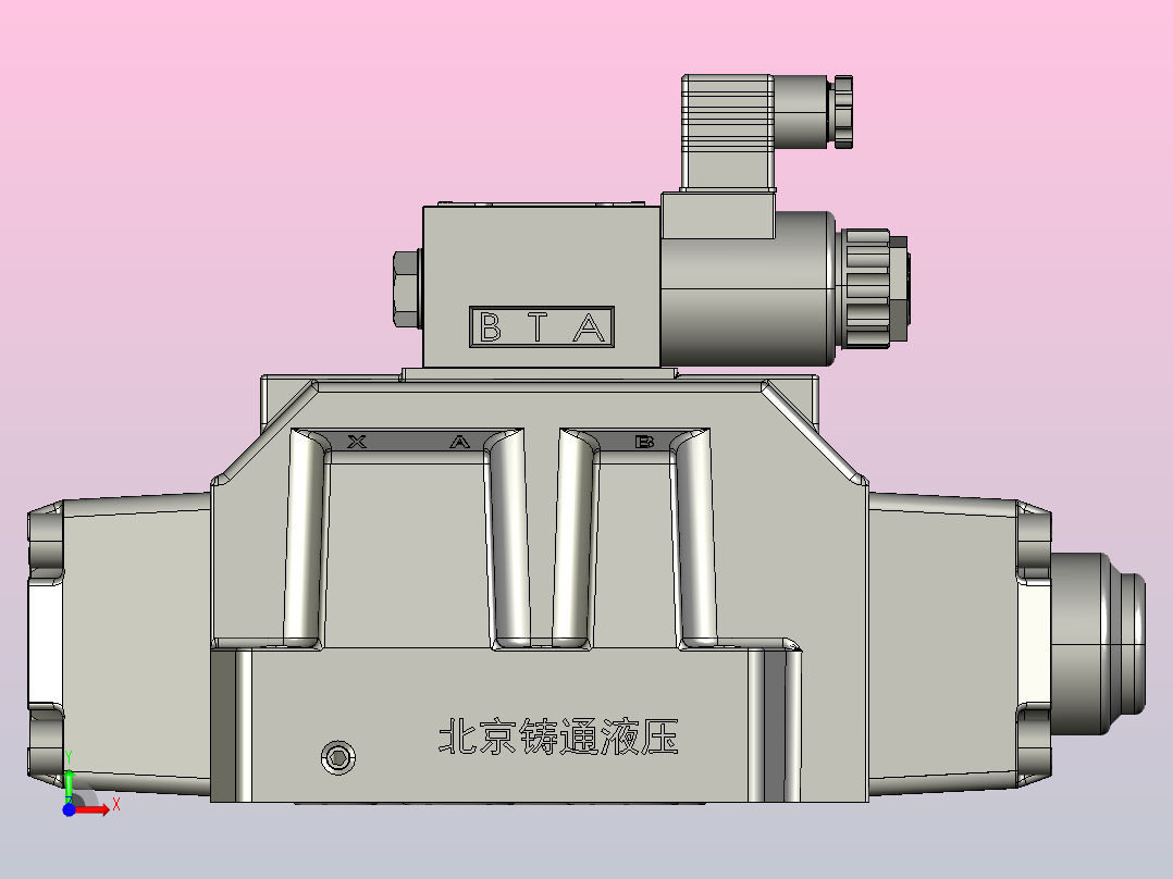 WEH25通 电液换向阀[H-3WEH25]前视图
