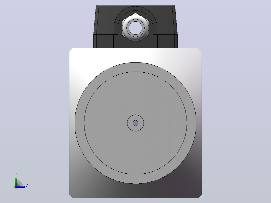 JTH6068B-SCF30(中线盒)  精密锯切电机[JTH6068B-S03P1.50-SCF30]左视图
