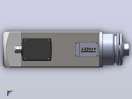 JTH6068B-SCF30(中线盒)  精密锯切电机[JTH6068B-S03P1.50-SCF30]俯视缩略图