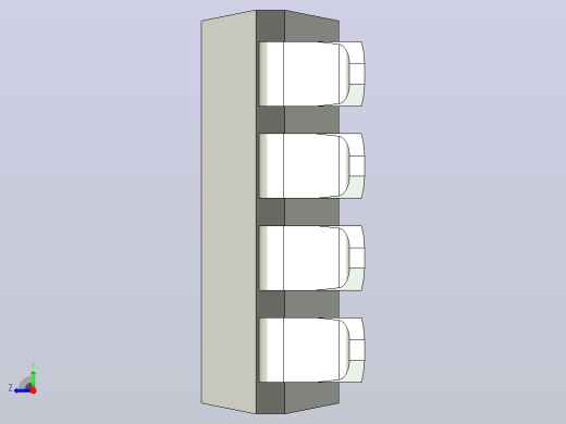 106x SOIC 封装（小外形集成电路）SOIC254P1230X400-8N右视缩略图