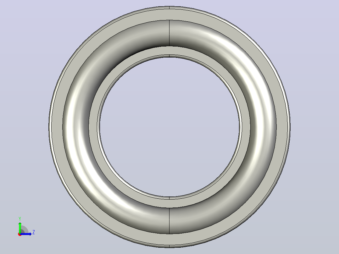 SKF自调心球轴承ball_bearing_2215_k_0左视图