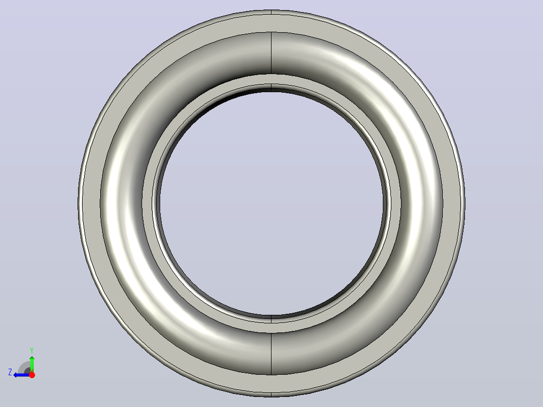 SKF自调心球轴承ball_bearing_2215_k_0右视图