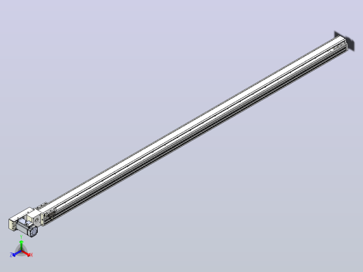 皮带直线轴半封闭可选导轨TPA-HNB-85S-90-L2250-ML-C-P20-N3