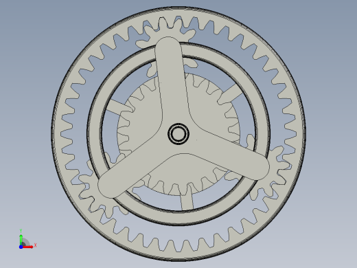 行星齿轮前视缩略图