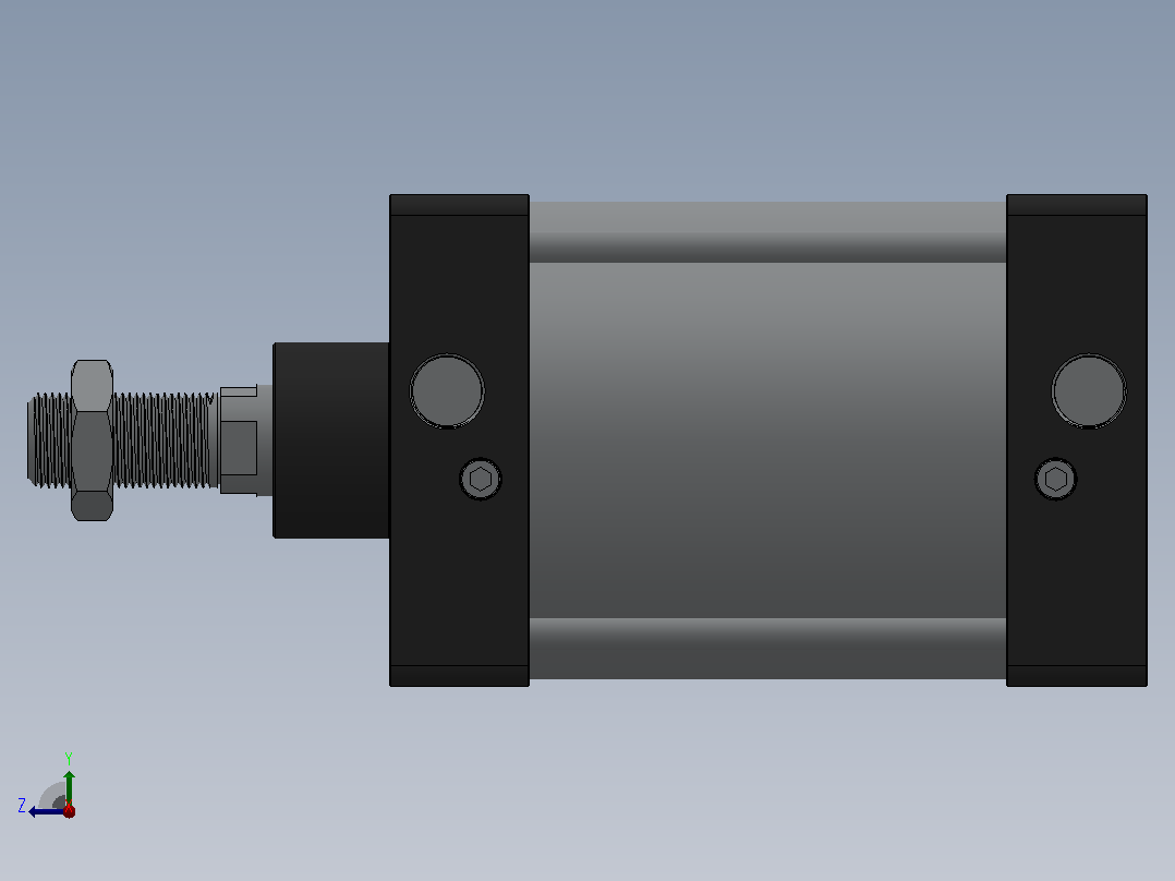 FY-SC标准气缸系列[FY-SC-125X80-S]右视图