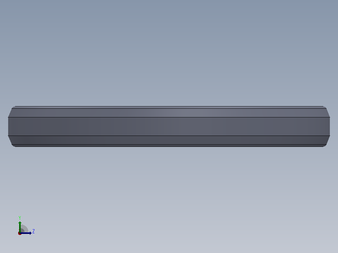 多套GBT9128钢制管法兰用金属环垫3D模型Solidworks设计左视图