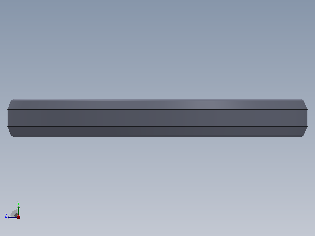 多套GBT9128钢制管法兰用金属环垫3D模型Solidworks设计右视图