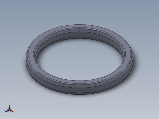 多套GBT9128钢制管法兰用金属环垫3D模型Solidworks设计正等轴测缩略图