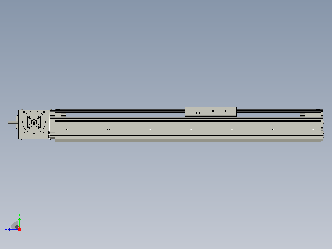 MT120BT半封闭皮带滑台[MT120BT.L100.400.RT.P40.C3]右视图