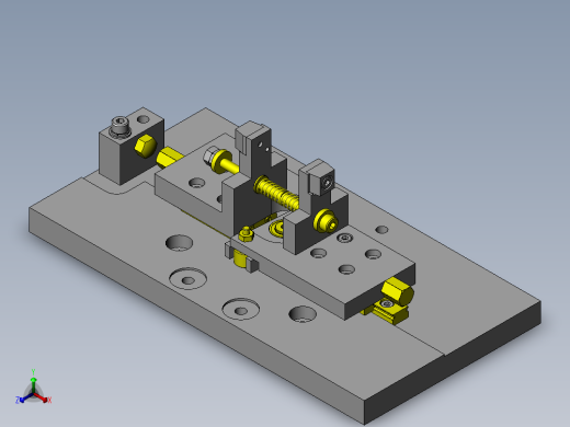 基于连杆构造的内径夹紧、松开机构