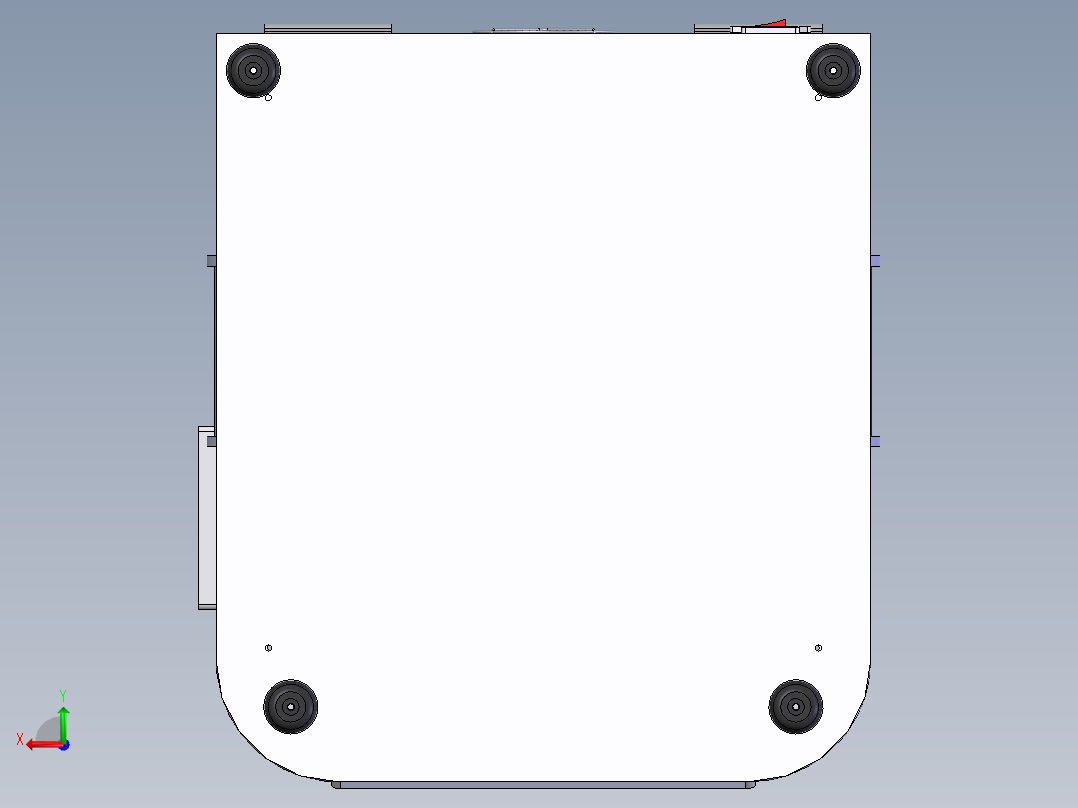手机贴膜滚压治具后视图
