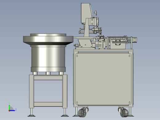 弹性薄板自动焊接机左视缩略图