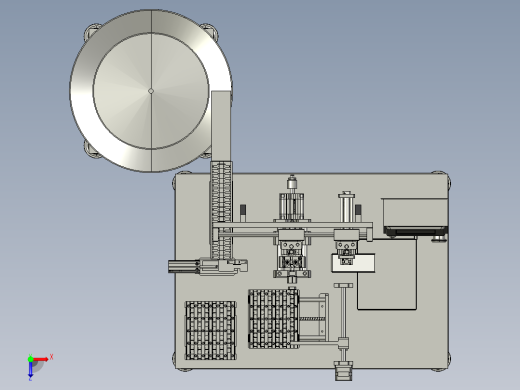 弹性薄板自动焊接机俯视缩略图