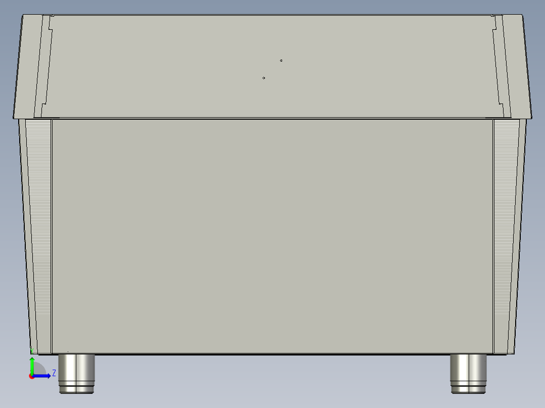 意大利式专业咖啡机全套（3DcadSTP）3D模型左视图