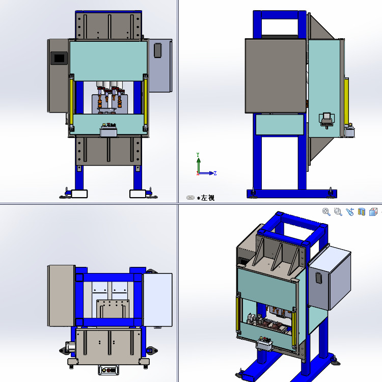 ZDH-HANJ-001 钣金件焊接机