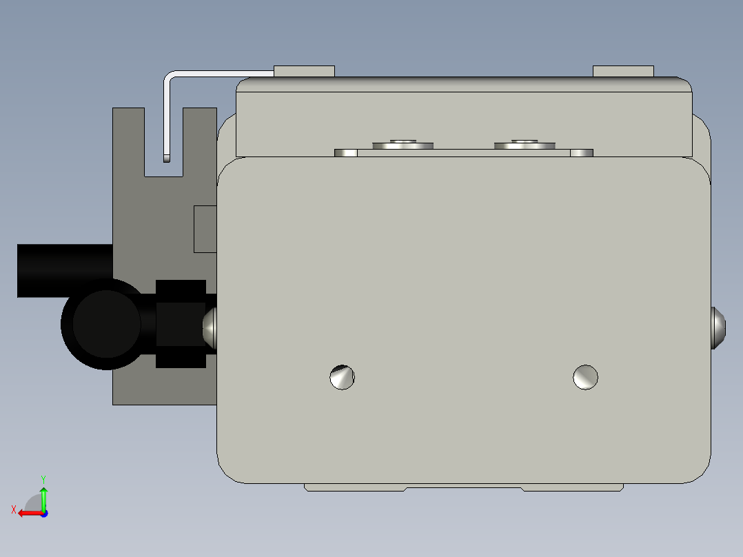 Toyo东佑达直线模组-ECH6-250-BC+煞車后视图