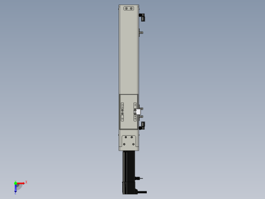 Toyo东佑达直线模组-ECH6-250-BC+煞車俯视缩略图