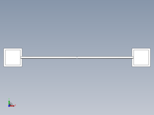 Solidworks雕花大门模型前视缩略图