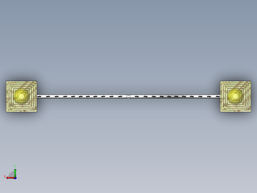 Solidworks雕花大门模型后视缩略图